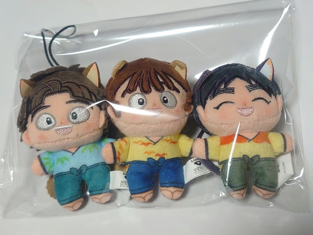 忍たま乱太郎 ナンジャタウン ほわぬい 3点セット 久々知 尾浜 竹屋