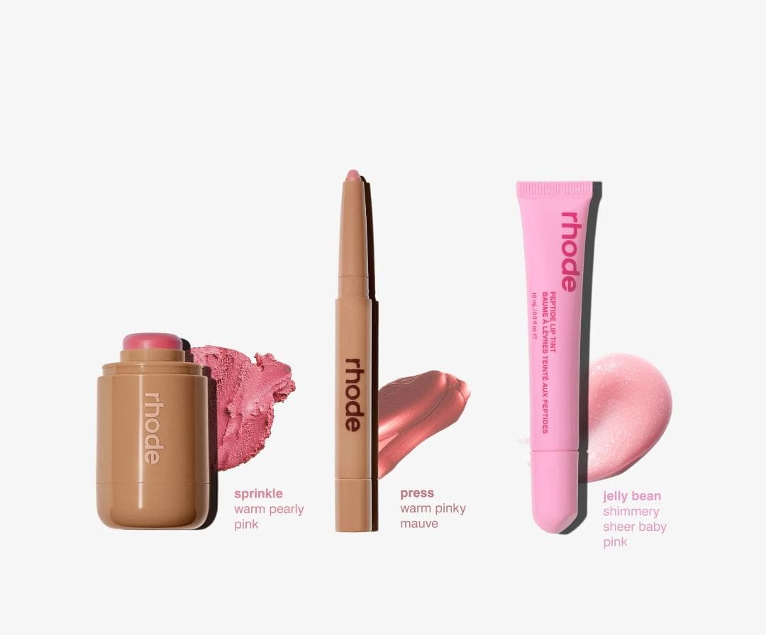 RHODE ブラッシュ　リップ　リップシェイプ 　3セット