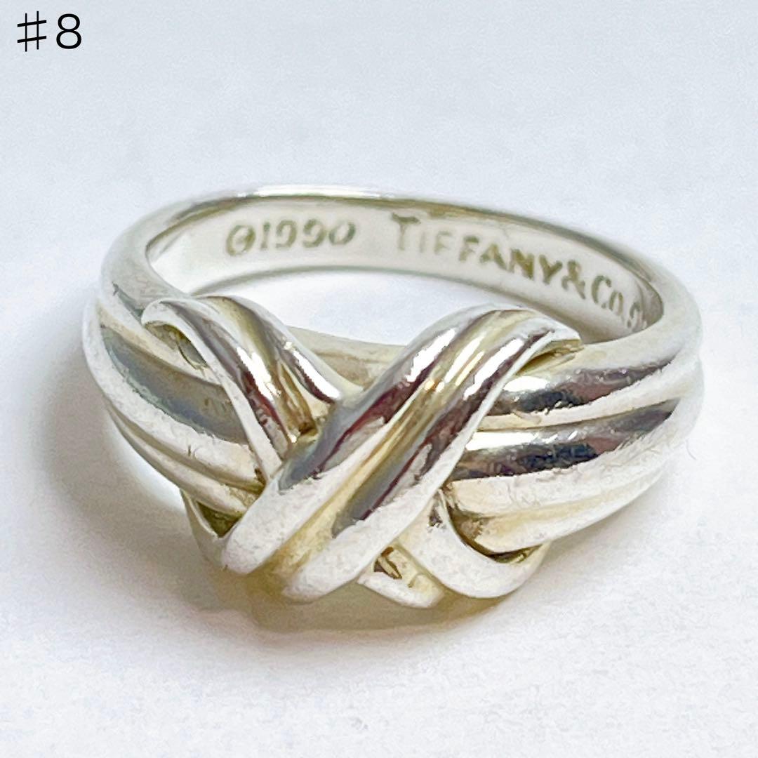 ティファニー シグネチャー クロス リング 925 8号 - メルカリ