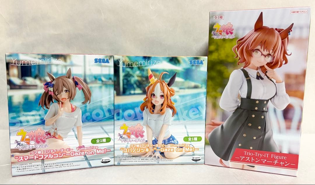 ウマ娘フィギュア3種まとめ売り♡ - メルカリ