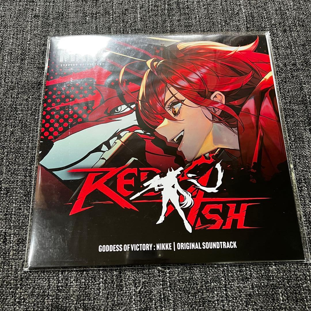 勝利の女神 NIKKE レッドフード LPプレイヤー & レコード 特典付き