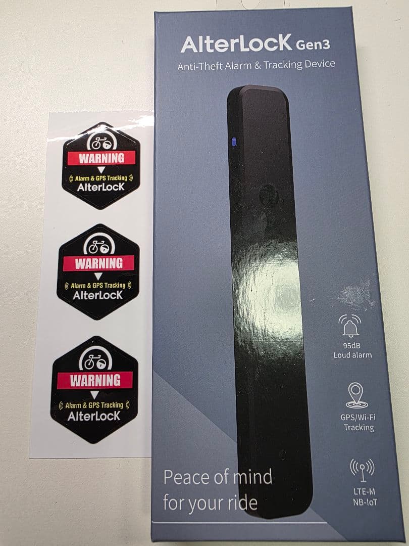 美品】AlterLock Gen3 オルターロック第3世代（盗難防止ボルト付