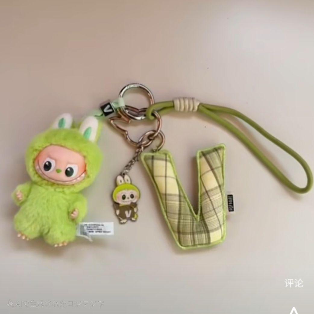 新品未開封○ラブブキーホルダーPINFORLOVEアルファベットイニシャル