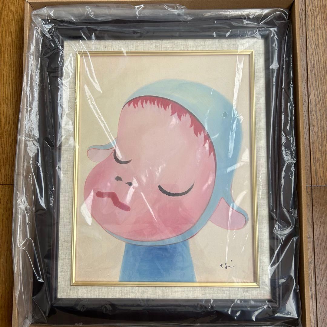 奈良美智 サルの女の子 F6号 手旗信号少女 |奈良美智,yoshitomo naraを買う｜現代アート販売(通販