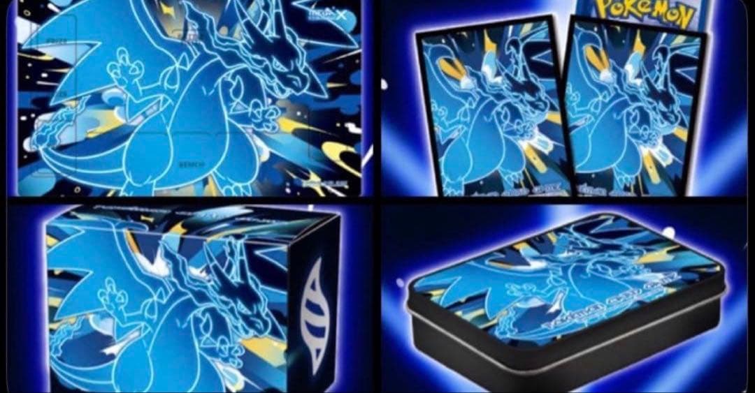 【韓国限定】ポケモンカード　ポケカ　メガリザードンX プレイマット　4セット