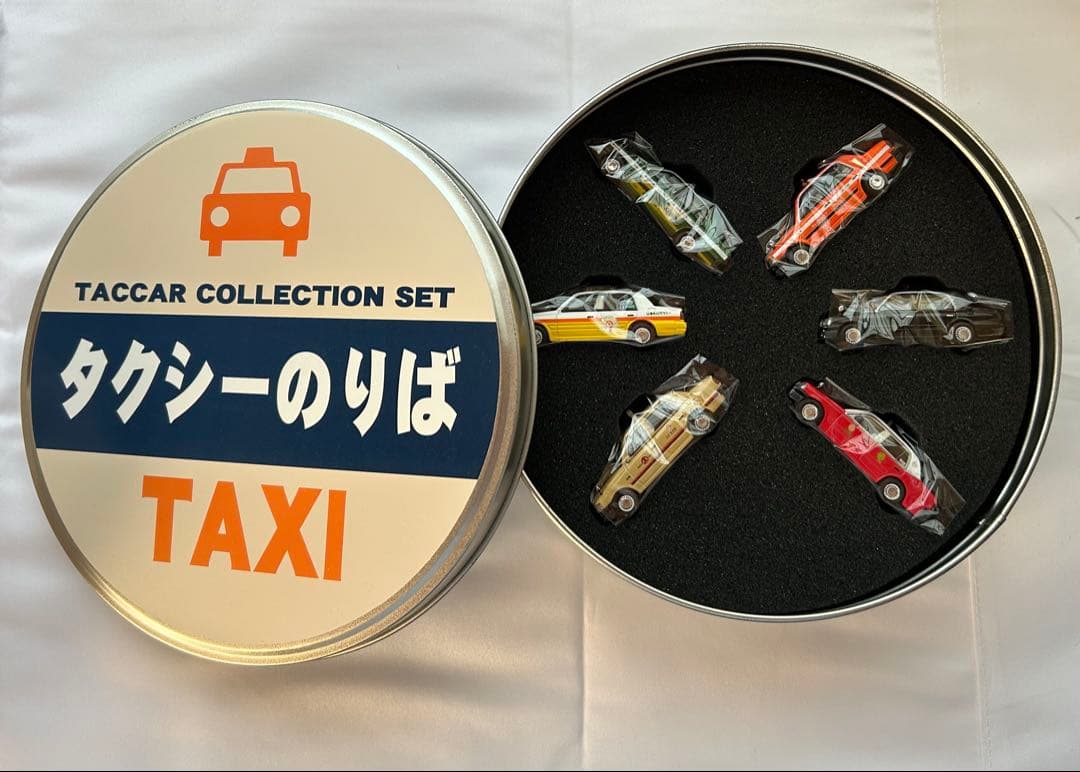 TACCAR タクシーのりば　6台セット　1/64