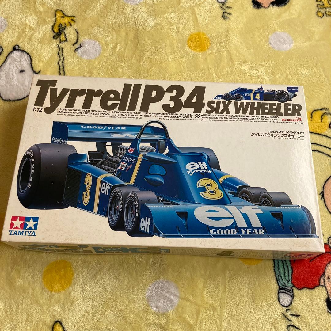 Tyrrell P34 ティレル TAMIYA 1/12 タイレルP34 Unboxing TAMIYA Tyrrell P34 Six Wheeler: Japanese Grand Prix Edition