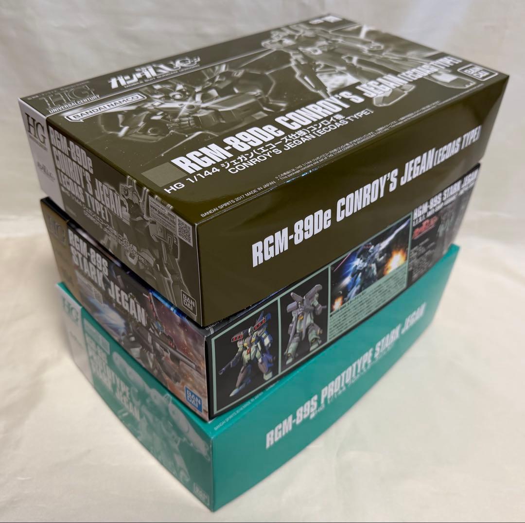 ①HG 1/144 ジェガン3個セット(詳細は商品説明に記載) - メルカリ