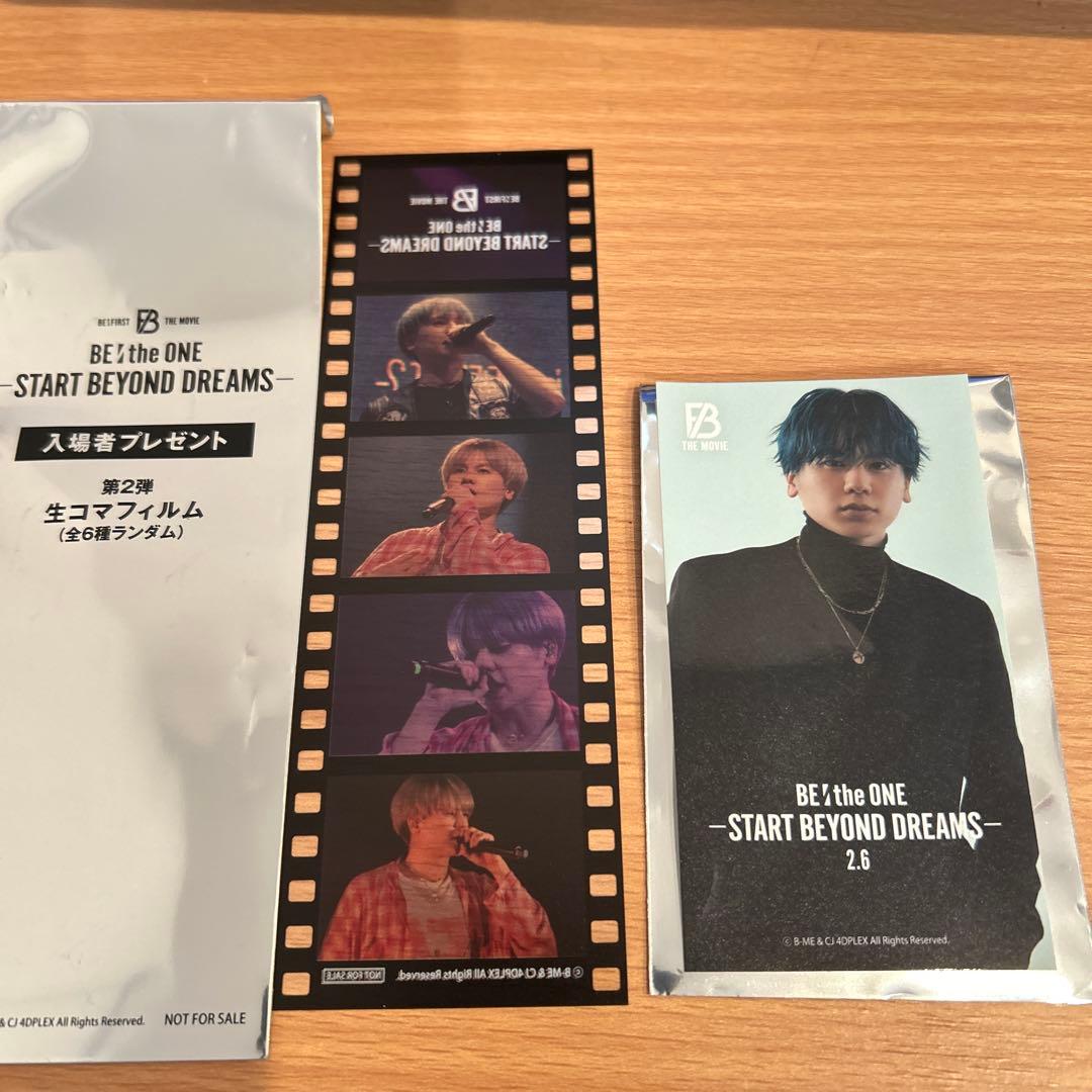 BE:FIRST 入場者特典 生コマフィルム MANATO マナト - メルカリ