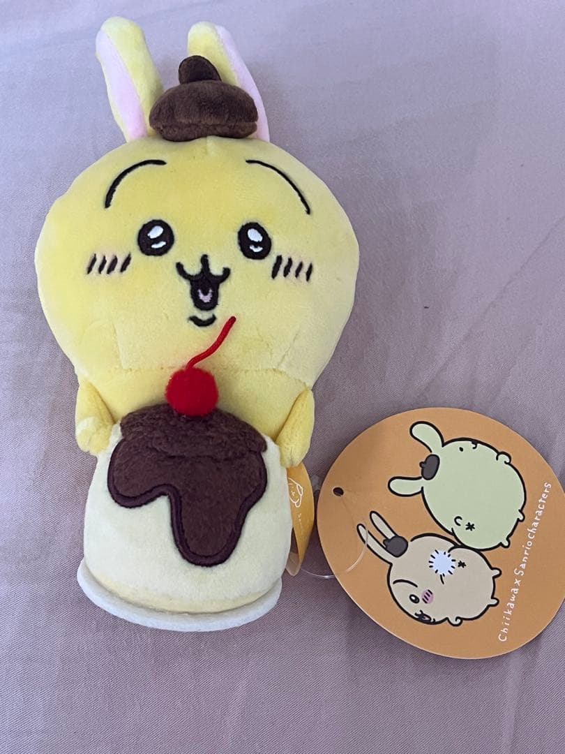 ちいかわ　デスクから見守るひっかけぬいぐるみ　うさぎ ちいかわ デスクトップから見守るひっかけぬいぐるみ（おにぎりうさぎ