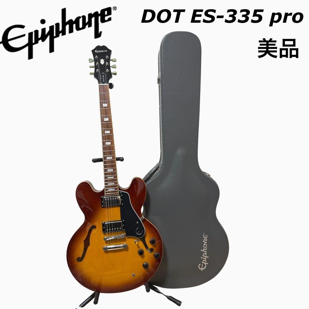 美品！エピフォン CUSTOM SHOP セミアコ Dot ES 335 PRO
