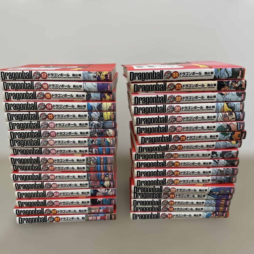 ドラゴンボール　完全版34巻　全巻セット(本日まで)