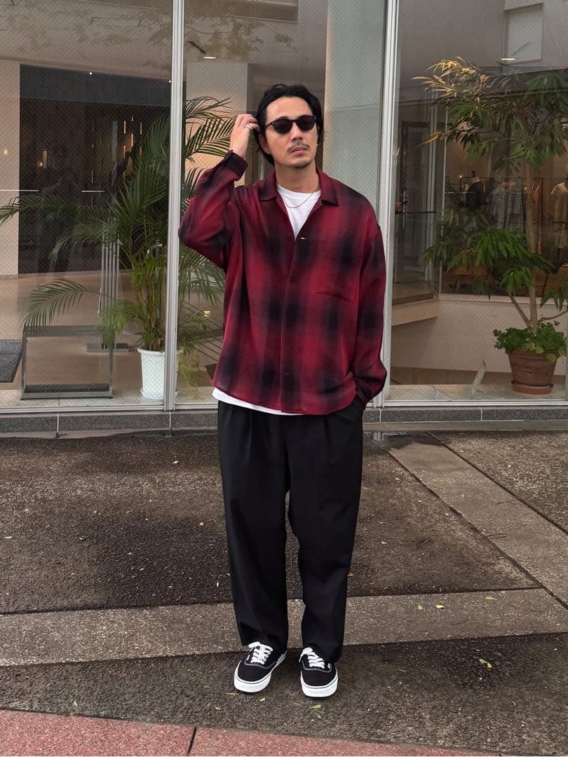 ROTTWEILER R9 CHAMPION CHECK SHIRT Ｓ