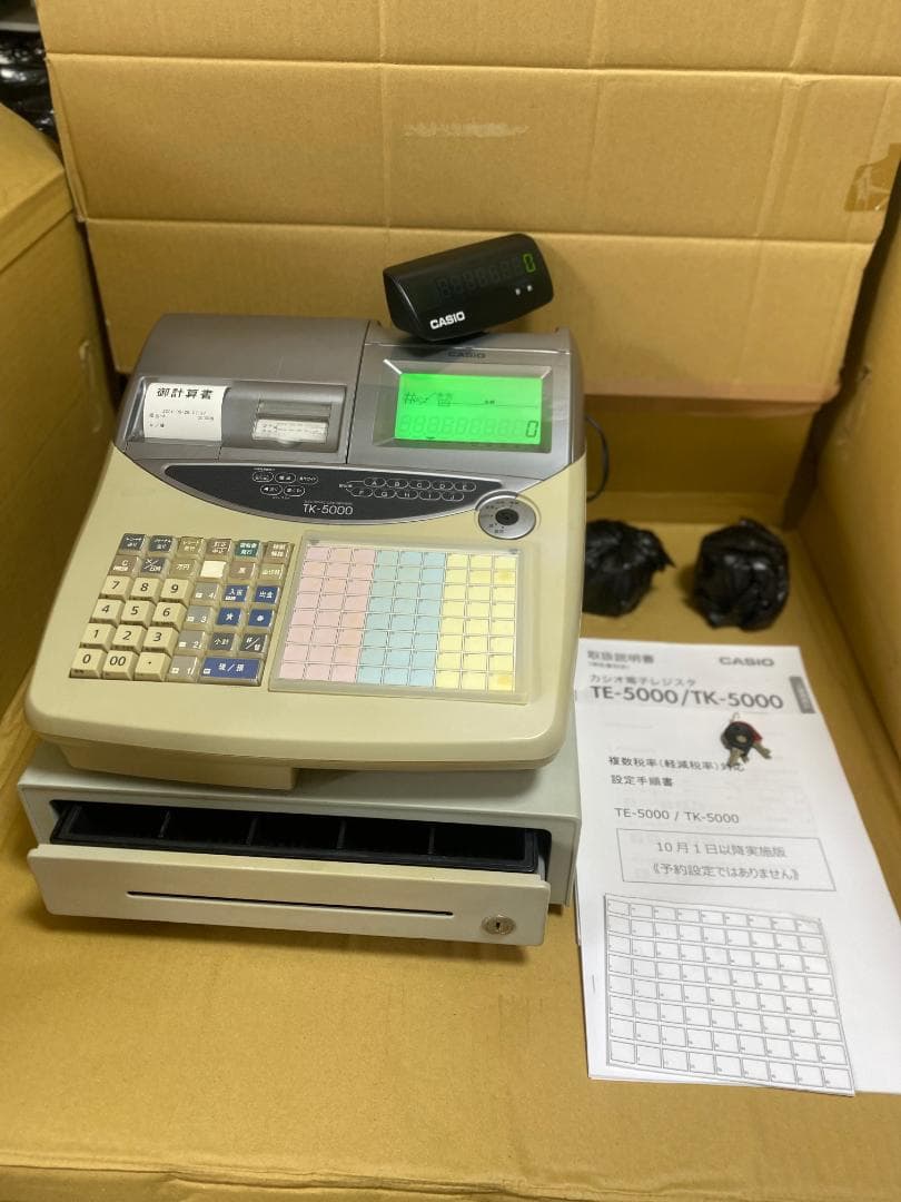 CASIO TK-5000 レジスター