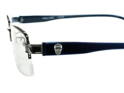 ポリス メガネ POLICE V8818J-568 ガンメタル ブルー