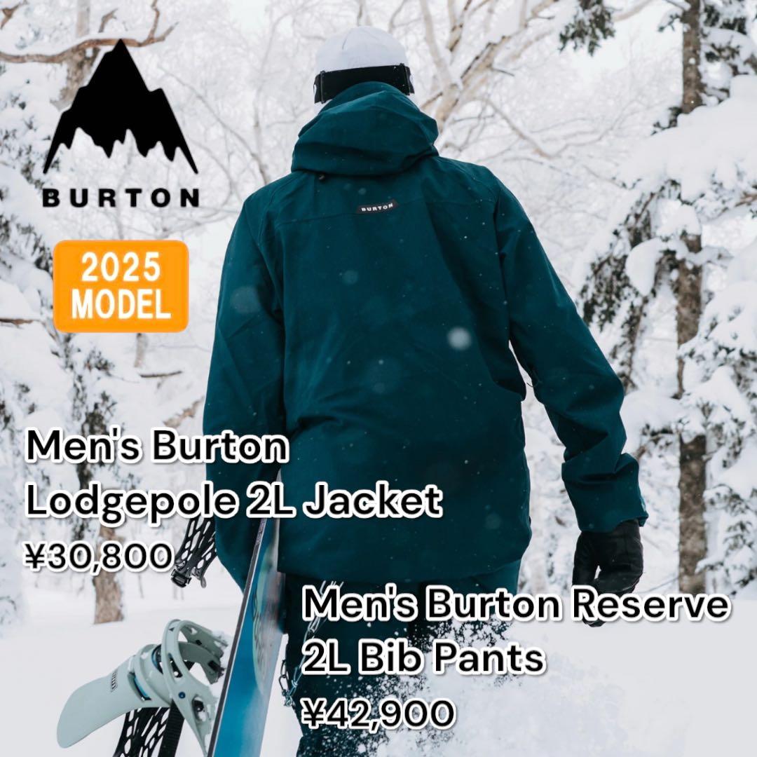 Burton バートン　スノーボード　ジャケット&パンツ　ビブパンツ　M