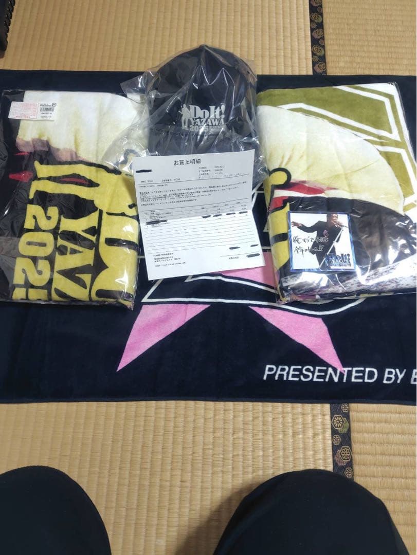 E.YAZAWA 2025 タオルとキャップセット