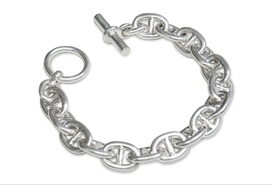アクセサリー Silver Anchor Chain Bracelet OVY