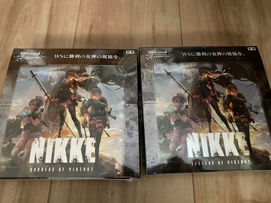 シュリンク付き　新品未開封　NIKKE ヴァイスシュヴァルツ　2BOX 初版