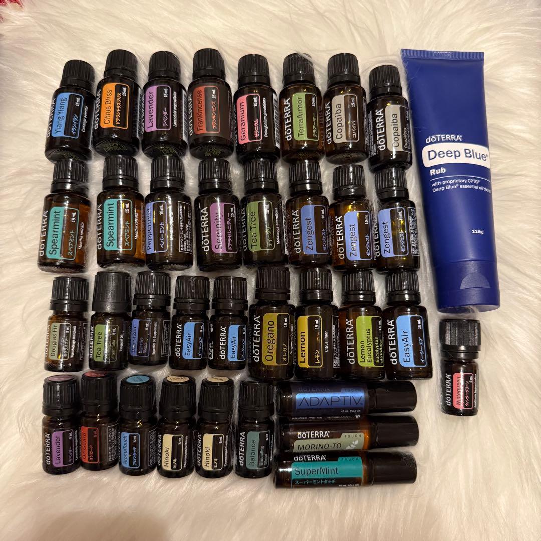 【最終お値下げ】doTERRA エッセンシャルオイルまとめ売り