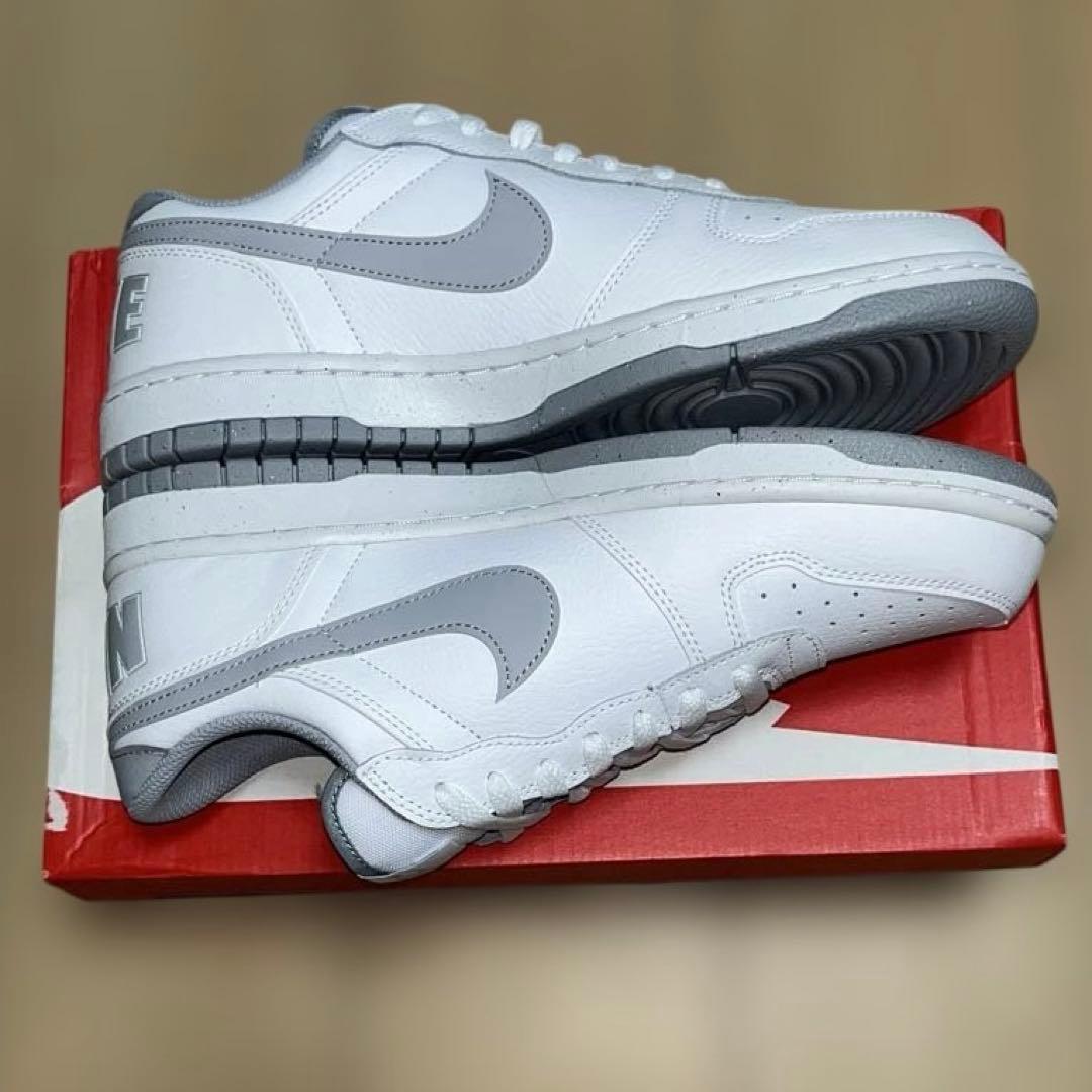 ナイキ　ビッグ ロー　ホワイト/グレー355152 106 【28.5cm】新品