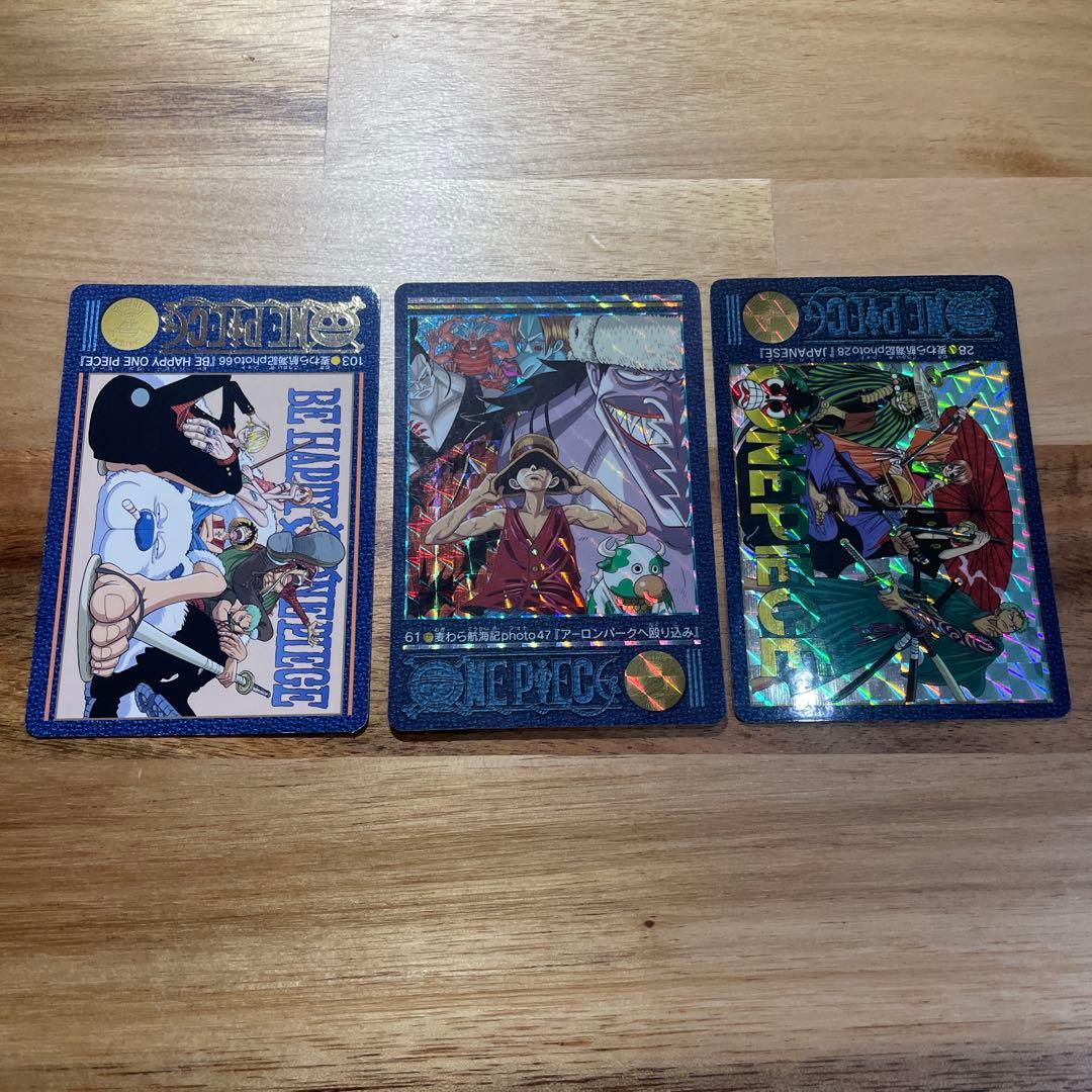 ワンピースカード　ビジュアルアドベンチャー　 3枚セット