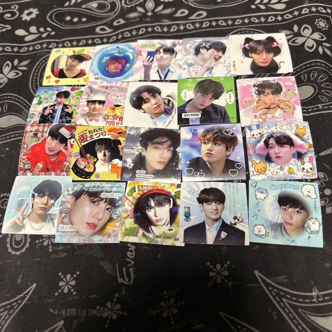 BTS韓国生産者グクステッカーセット - メルカリ