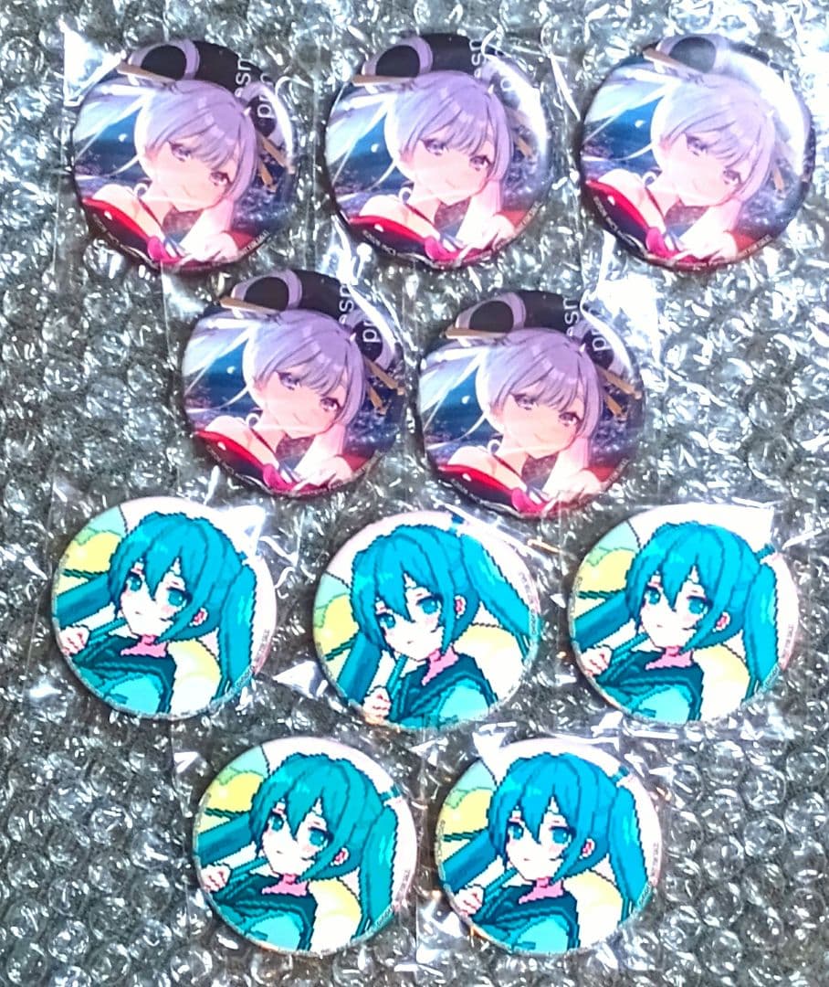 【未開封/激レア品】超かぐや姫　CD　特典　缶バッジ　ヤチヨ　初音ミク 10個