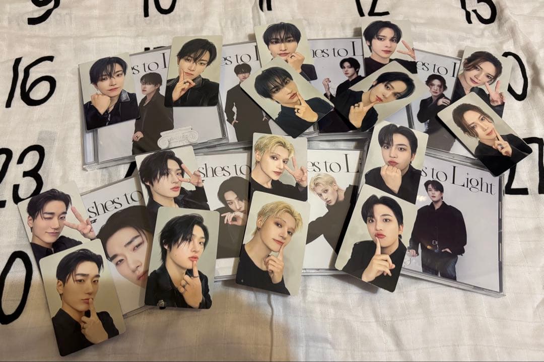 ATEEZ Ashes to Light ソロ版８形態トレカ18枚