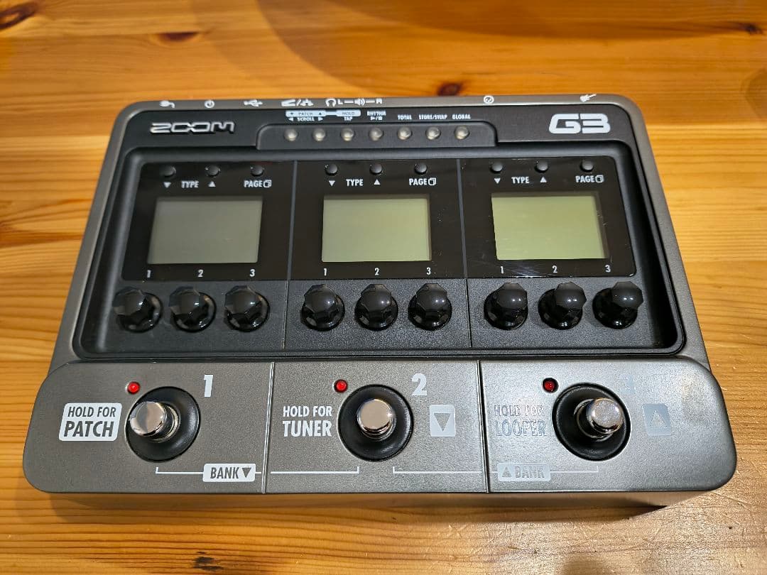 値下げ Zoom G3 ギターエフェクター 美品 付属品あり