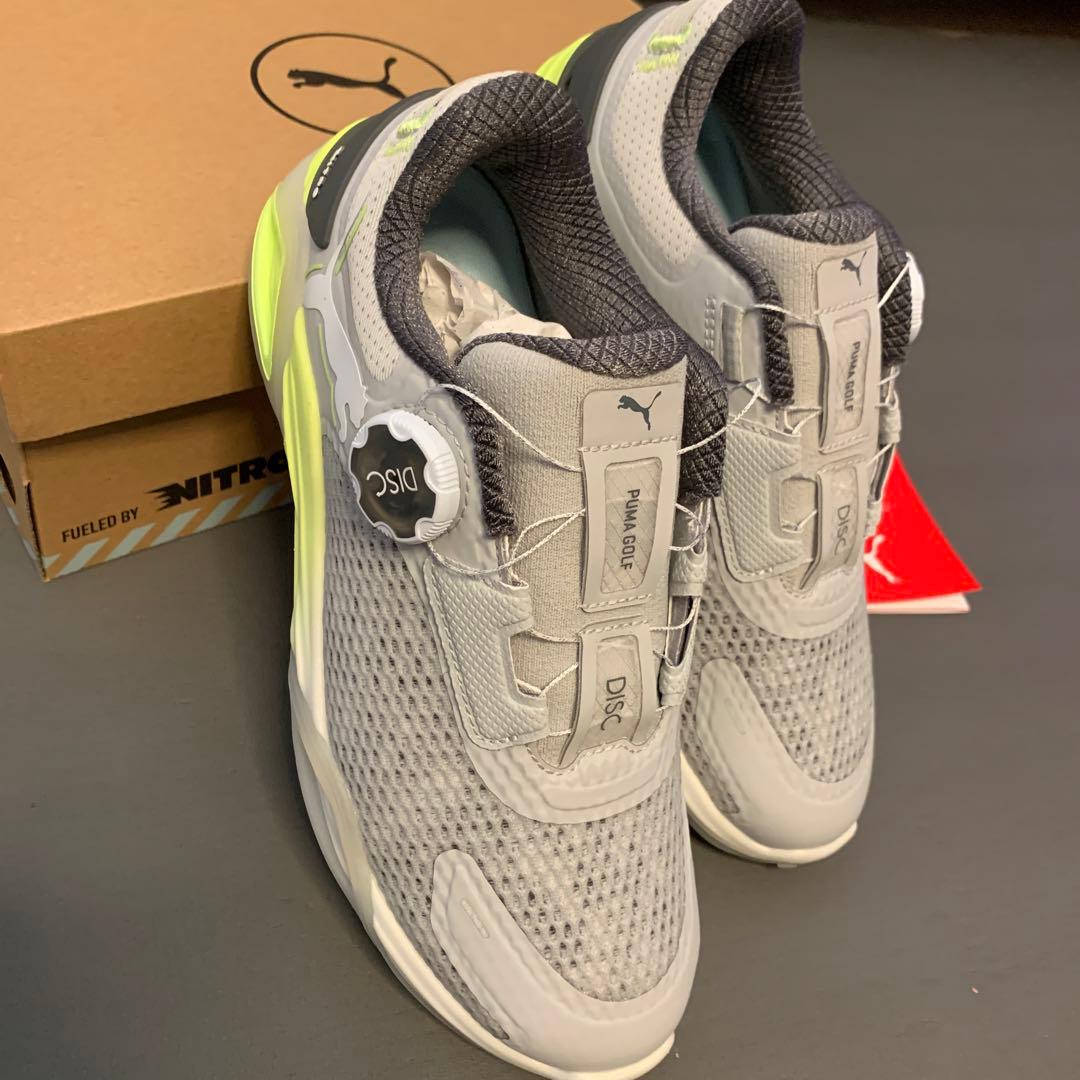 PUMA GOLF ☆プーマニトロ ゴルフシューズ ☆グレー/イエロー 楽天市場】PUMA GOLF プーマ ゴルフ 日本正規品 アルファキャット