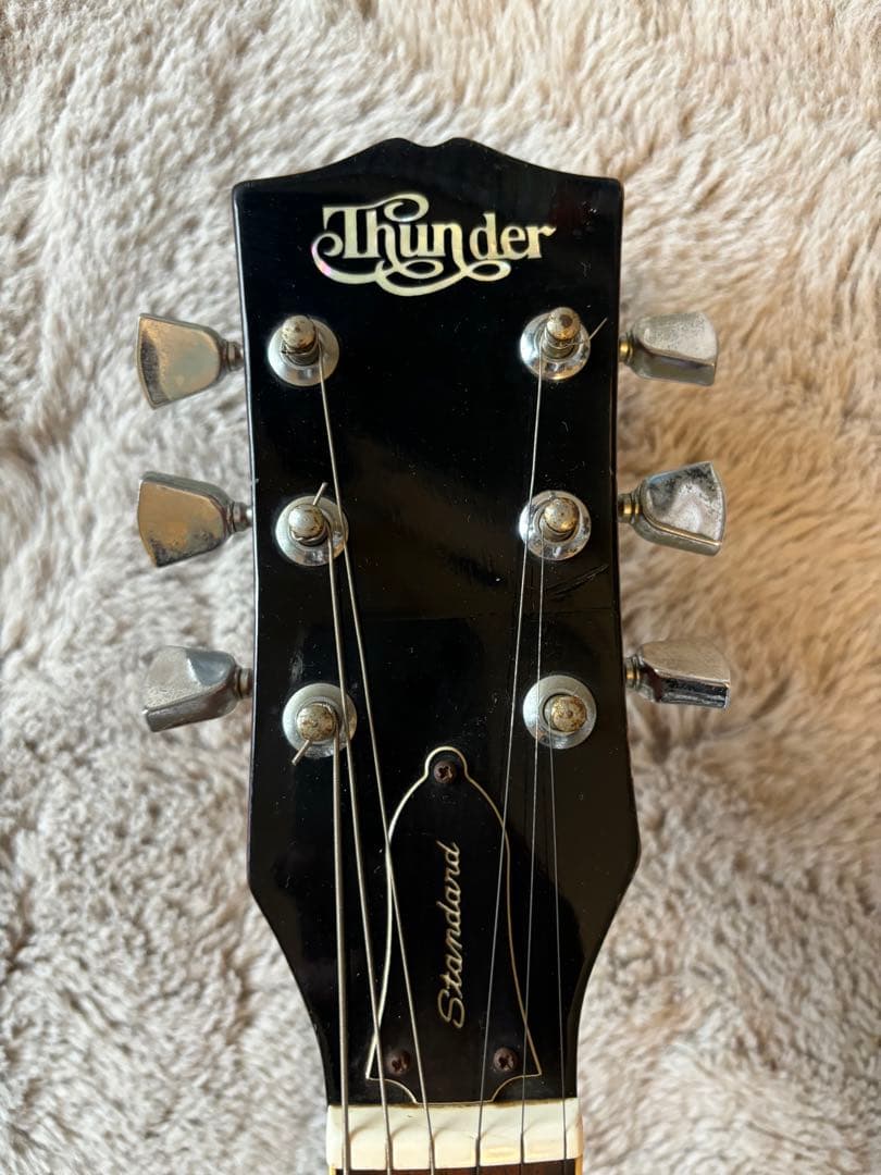 ビンテージ】Thunder 国産70年代 レスポール 激レア - メルカリ