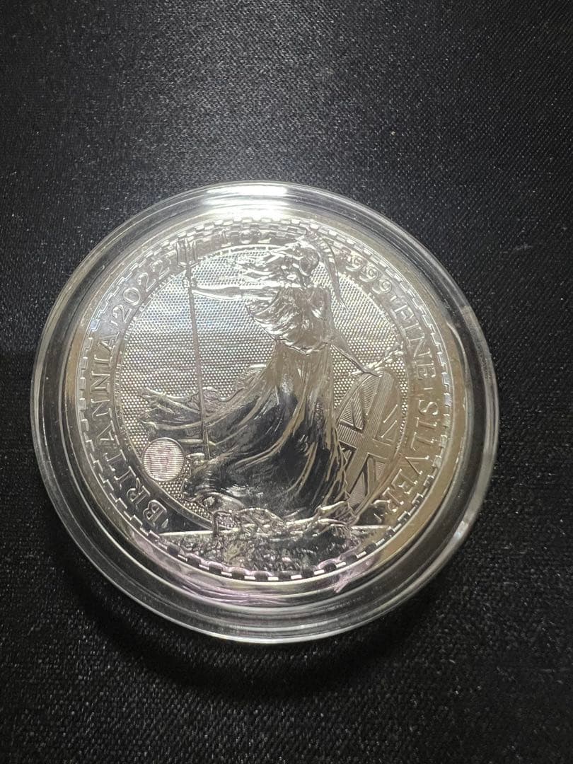 ブリタニア2022年1オンス銀貨　管理番号32 保証書付き・ミントロール・モンスターボックス入り] 2026年 (新品