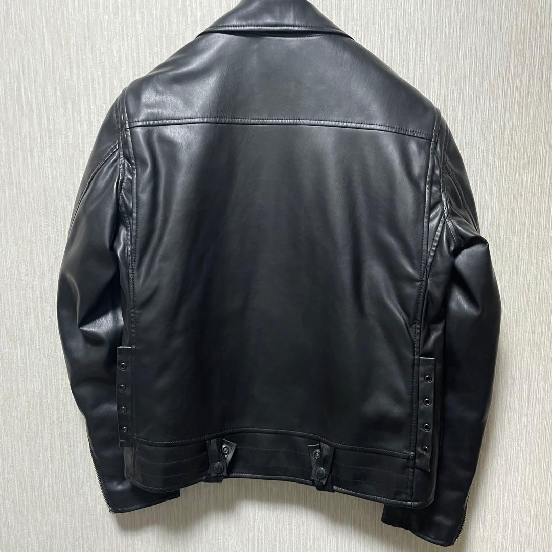 大幅値下げ【N.hoolywood】ダブルライダースジャケット - メルカリ