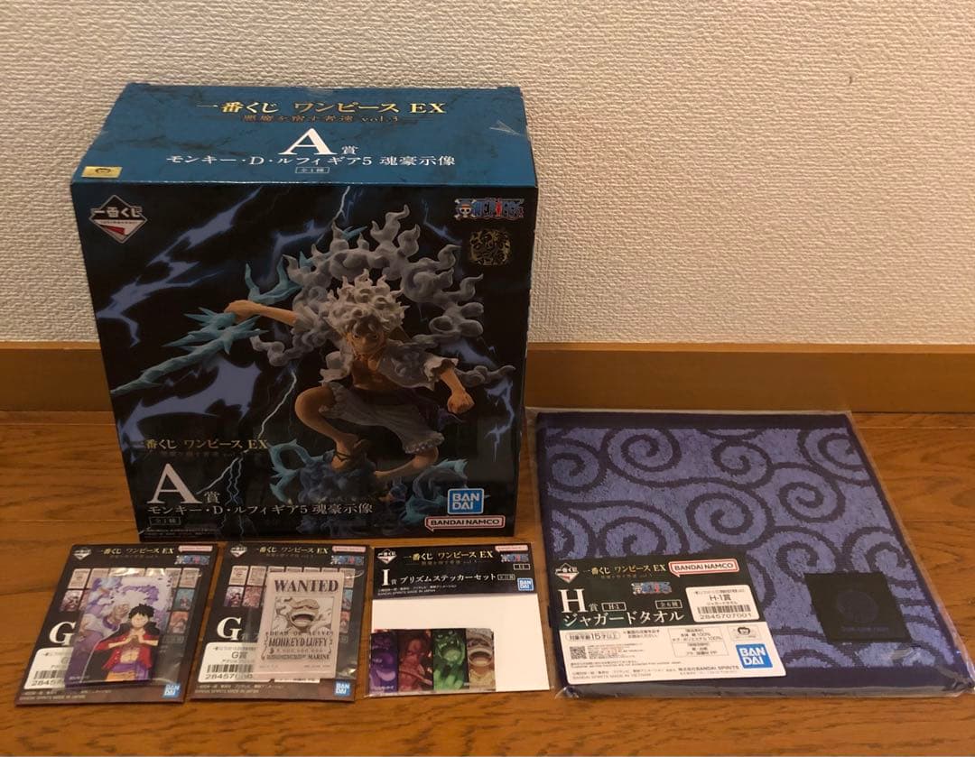 一番くじ ワンピース A賞 モンキー•D•ルフィ ギア5 魂豪示像