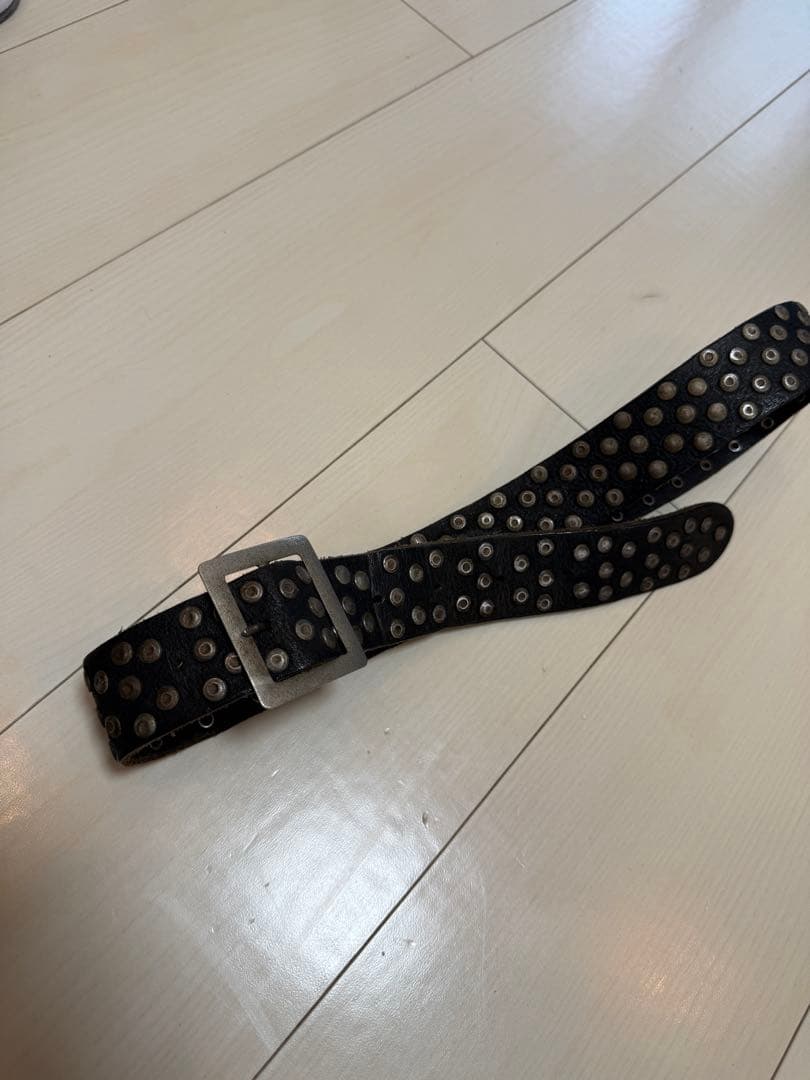 最初期 Martin Margiela スタッズ レザーベルト - メルカリ