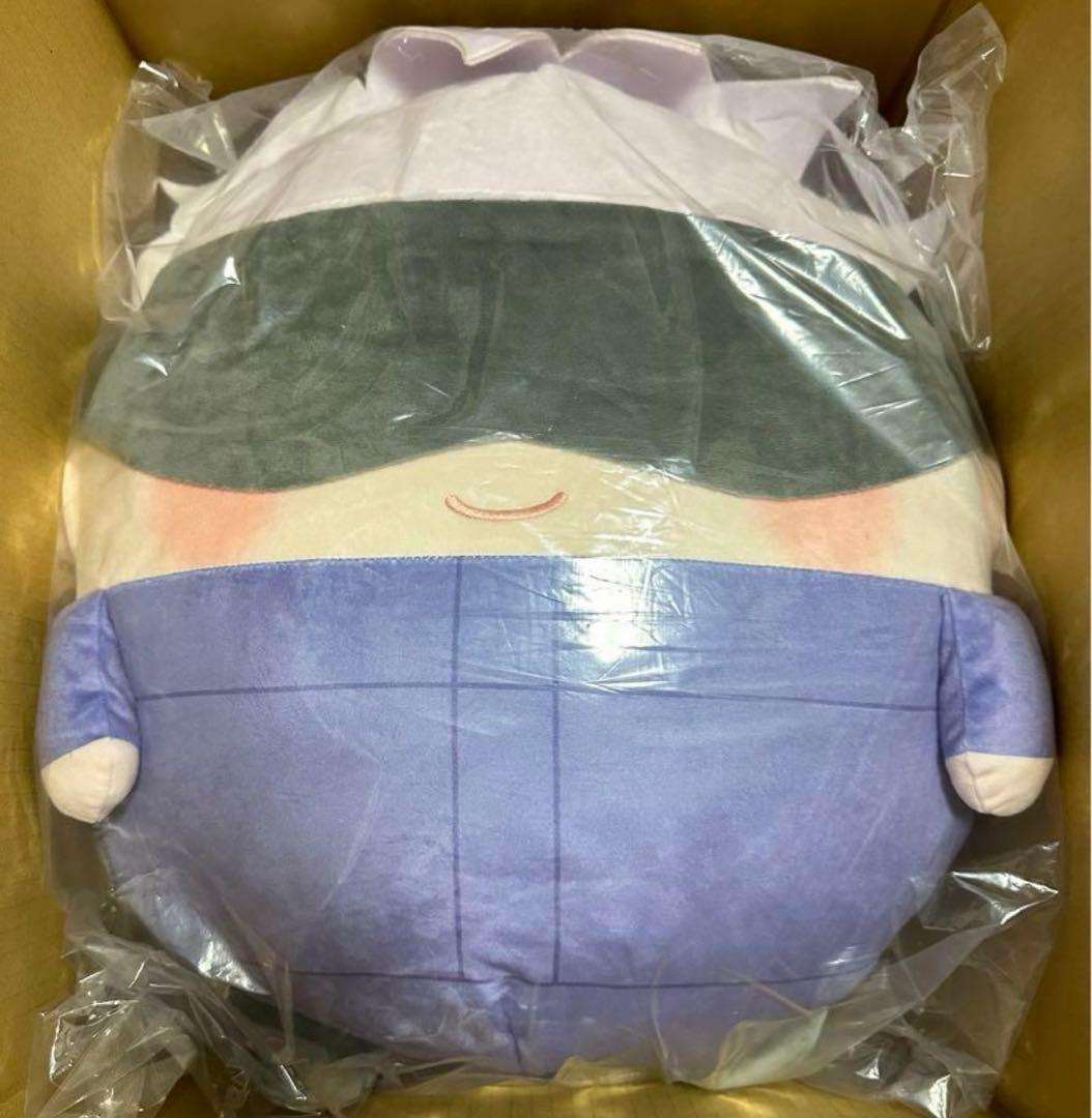 呪術廻戦　くじメイト　ぬいくじ　ふわコロりん　ぽてコロりん　メガ　五条悟 呪術廻戦 くじメイト ぬいくじ ふわコロりん C賞 五条悟 Msize ふわ五