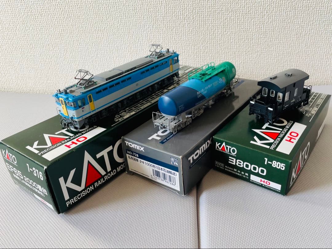 KATO EF65 2127 & タキ1000-1000 HOゲージ