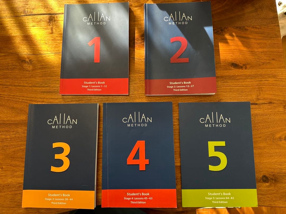 Callan Method 学生用ブック 第3版 最新版　1-5巻　※最終値下げ 3ステップでしっかり学ぶ MySQL入門［改訂第3版］ | WINGSプロジェクト