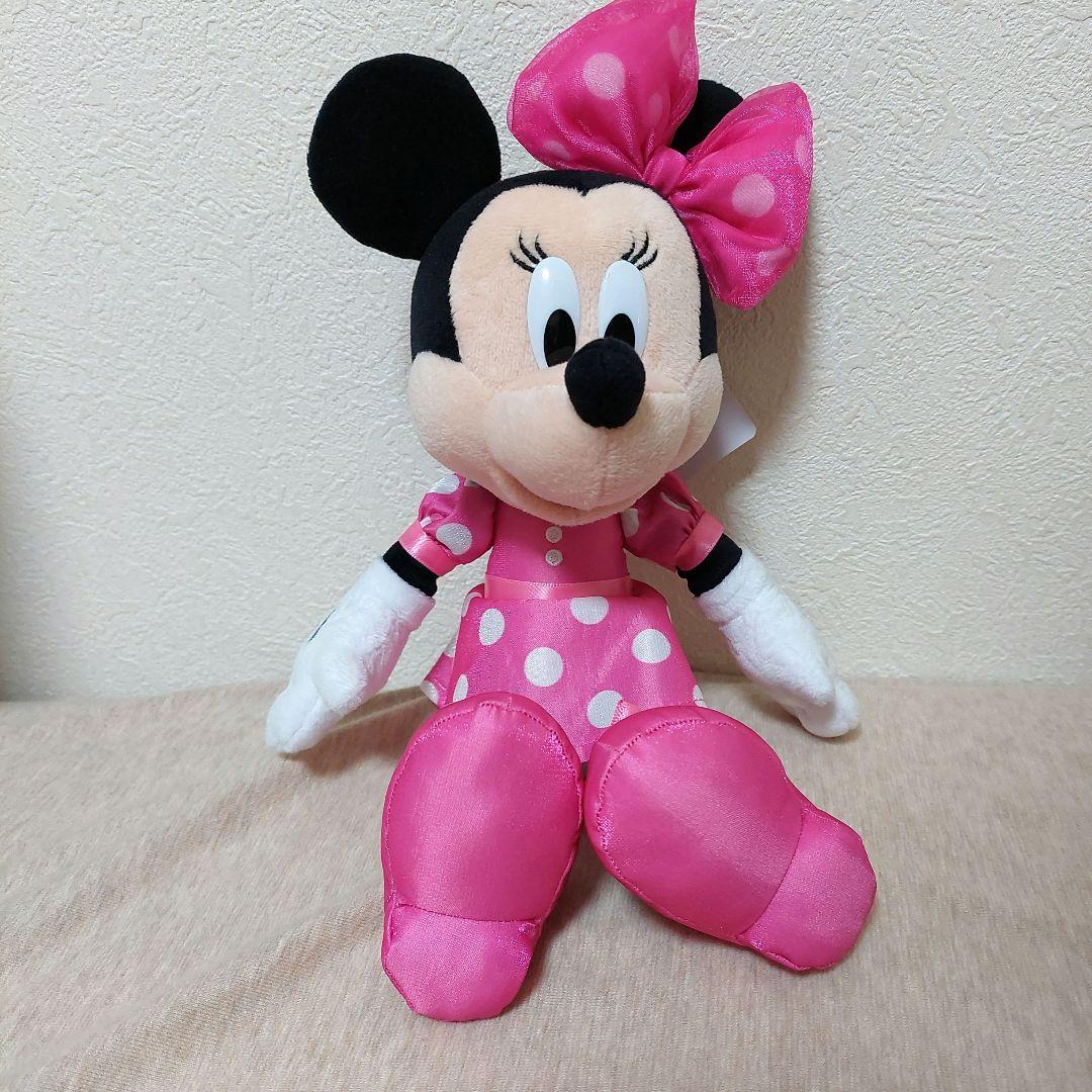 ディズニー★ミニーの日 ぬいぐるみチャーム 水玉 ピンク お顔厳選 ミニー ぬいぐるみチャーム 水玉 ピンク - メルカリ