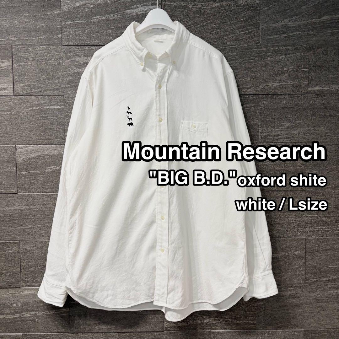 マウンテンリサーチ　Big B.D. アニマル　ボタンダウン　オーバーサイズ