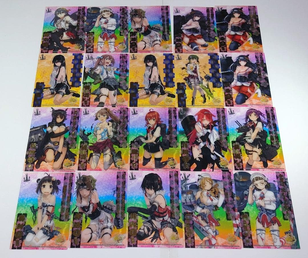 艦これ エンスカイ クリアカード ガム 66枚セット まとめ売り