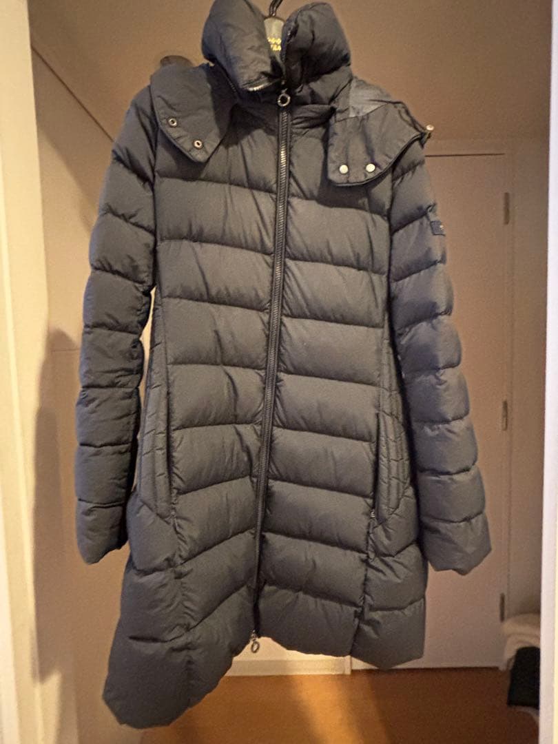 タトラス ナイロン ダウンコート レディース ネイビー LTA17A4496