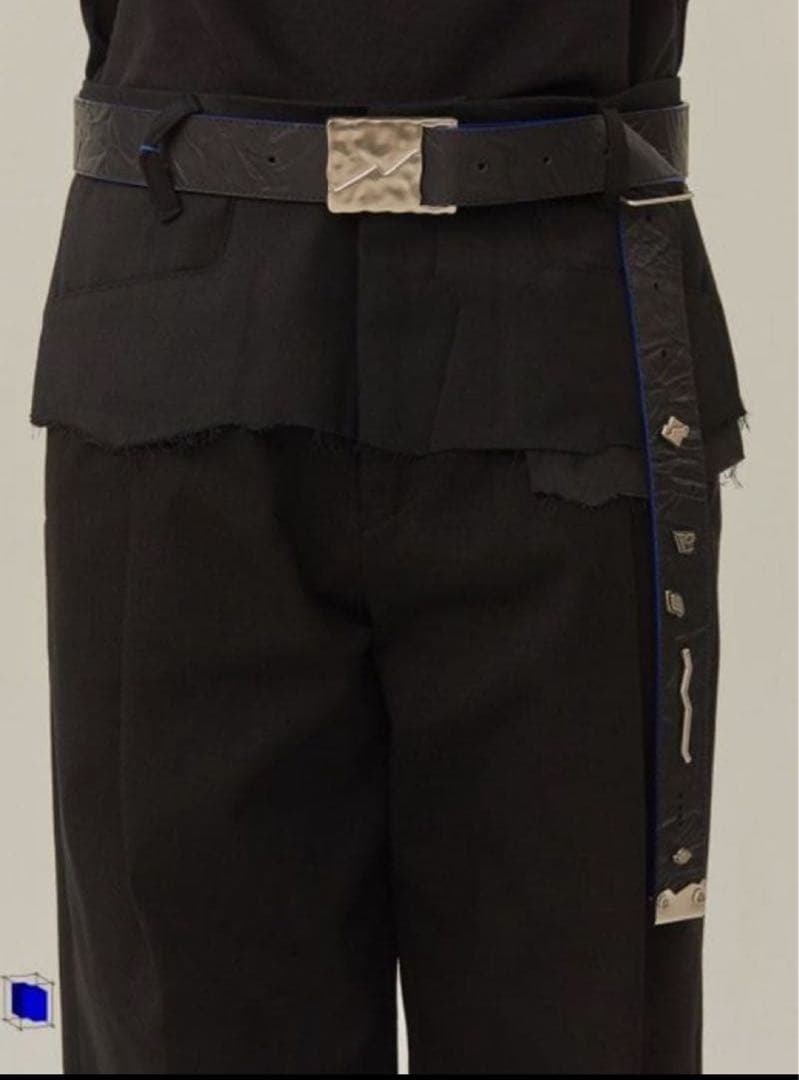 小物 Adererror placid belt [Noir]