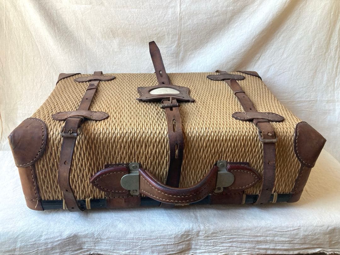 古道具　ピクニックバスケット　行李