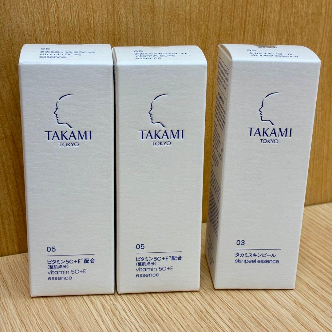 □【未使用】TAKAMI タカミ　美容液　(5C+E / 角質)　3点セット