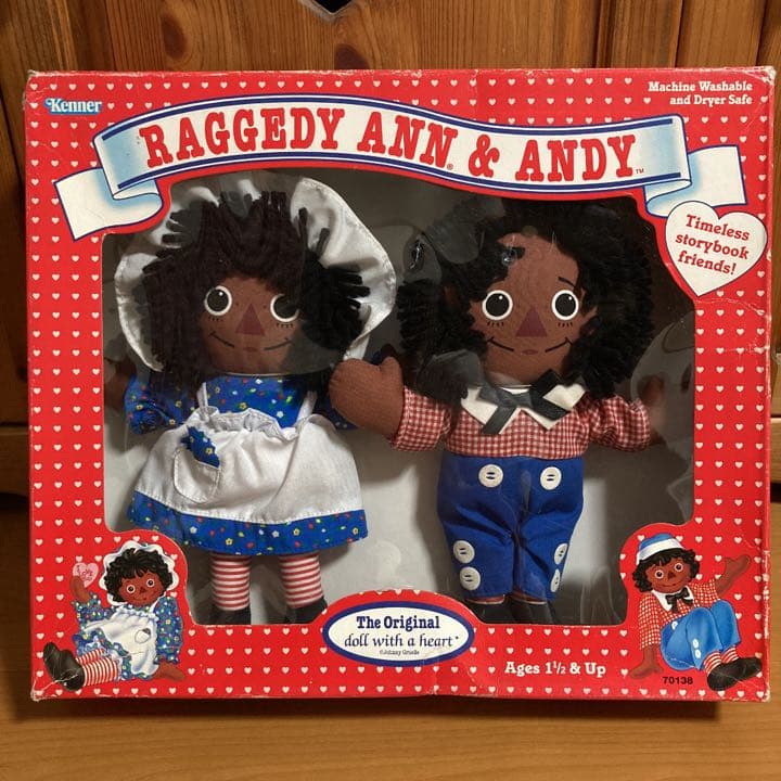 貴重　超激レア　ケナー社　箱入り　ラガディ　ヴィンテージ　アン&アンディ　ペア