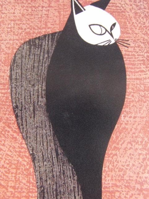 斎藤清、「凝視（B）」、希少な画集の額装画