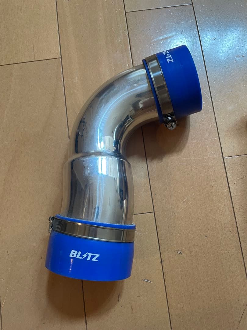BLITZ jzx100 サクションパイプ JZX100 BLITZ サクションキット インテークパイプ ブルー マークII