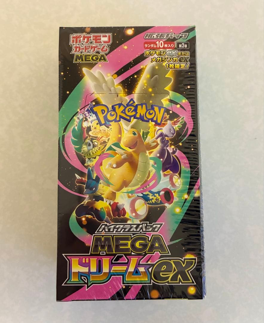 新品未開封シュリンク付　ポケモンカードゲーム MEGA ドリームex BOX